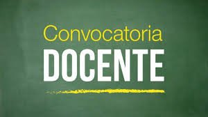 Convocatoría Docente