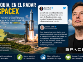 Gobernador de Antioquia propone a Urabá como posible sede de puerto espacial para SpaceX