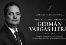 Fallece el exvicepresidente Germán Vargas Lleras