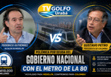 Federico Gutiérrez intensifica choque con Petro