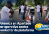 #Vídeo – Polémica en Apartadó por operativo contra conductor de plataforma