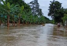 Fuertes inundaciones afectan varias comunidades rurales de Turbo