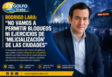 Rodrigo Lara: «No vamos a permitir bloqueos ni ejercicios de ‘milicialización’ de las ciudades»