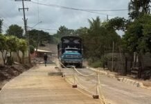 Con obras viales en Valencia, avanza la conexión entre Córdoba y Urabá