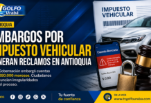 Embargos por impuesto vehicular generan reclamos en Antioquia