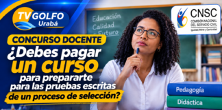 #ConcursoDocente- ¿Debes pagar un curso para prepararte para las pruebas escritas de un proceso de selección?