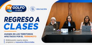 Regreso a clases avanza en los territorios afectados por el terremoto: MinEducación reporta retorno progresivo y respuestas diferenciadas