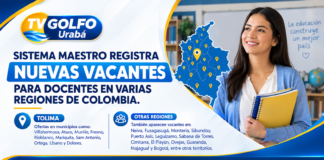 Sistema Maestro registra nuevas vacantes para docentes en varias regiones de Colombia