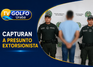 Capturaron en Dabeiba a un docente