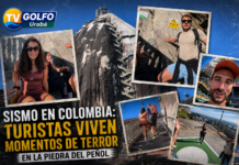 Turistas relatan el temor que vivieron durante el sismo en la Piedra del Peñol