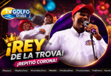 ¡Repitió corona! ‘Guacuco’.