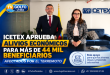ICETEX aprueba alivios económicos para más de 44 mil beneficiarios afectados por el terremoto