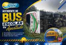 Seis estudiantes permanecen en observación tras accidente de bus escolar en Apartadó