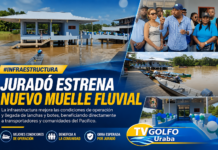 Juradó estrena nuevo muelle fluvial para fortalecer el transporte por el río