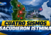 #Atención – Cuatro sismos superiores a magnitud 4 sacudieron Istmina, Chocó, en pocas horas