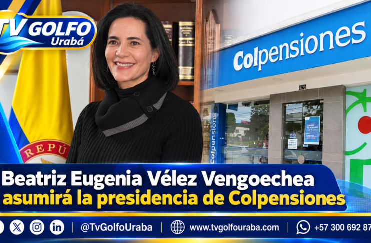 Beatriz Eugenia Vélez Vengoechea asumirá la presidencia de Colpensiones