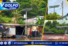 El sol comienza a transformar la vida cotidiana en Bocas del Atrato