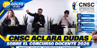 CNSC aclara dudas sobre el concurso docente 2026: pruebas, vacantes, discapacidad y cronograma