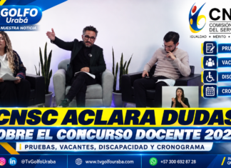 CNSC aclara dudas sobre el concurso docente 2026: pruebas, vacantes, discapacidad y cronograma