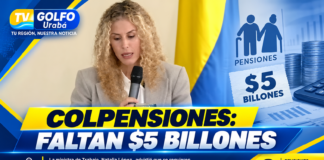 Colpensiones advierte déficit de $5 billones para cubrir las pensiones de noviembre y diciembre