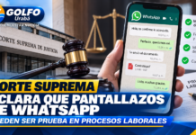 Corte Suprema aclara que pantallazos impresos de WhatsApp pueden ser prueba en procesos laborales