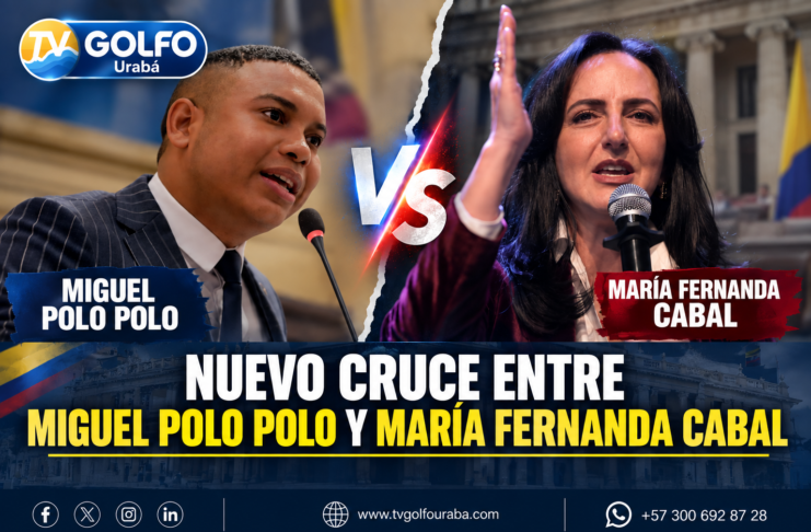 Nuevo cruce entre Miguel Polo Polo y María Fernanda Cabal