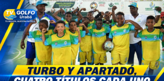 Turbo y Apartadó se quedan con cuatro títulos cada uno en los Juegos Escolares de Urabá
