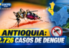 Antioquia mantiene la alerta por dengue: 2.726 casos y Urabá entre las zonas priorizadas
