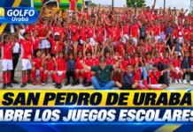 San Pedro de Urabá abre los Juegos Escolares “Sueños de Ganadores” 2026