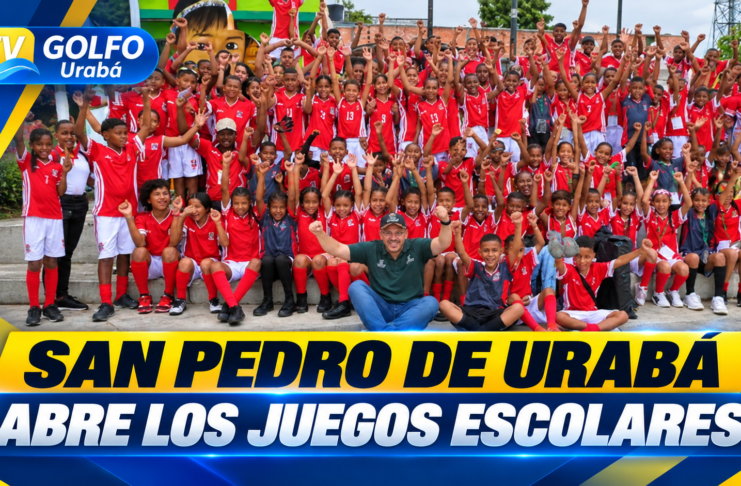 San Pedro de Urabá abre los Juegos Escolares “Sueños de Ganadores” 2026