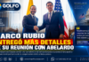Marco Rubio entregó más detalles de su reunión con Abelardo