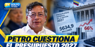 Petro cuestiona el presupuesto de 2027 y acusa al Gobierno de De La Espriella de aumentar el endeudamiento