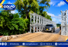 San Juan de Urabá recupera la conexión vial con la habilitación de un nuevo puente sobre el río San Juan