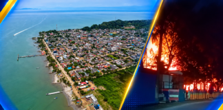 Incendio destruyó por completo a Punta Palmera, reconocido sitio turístico de Necoclí
