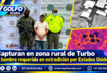 Capturan en zona rural de Turbo a hombre requerido en extradición por Estados Unidos