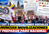 La CUT y organizaciones sociales anuncian movilizaciones y preparan paro nacional