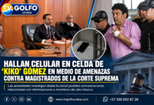 Hallan celular en celda de ‘Kiko’ Gómez en medio de amenazas contra magistrados de la Corte Suprema