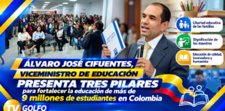 Gobierno plantea tres ejes para fortalecer la educación