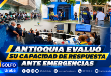 Antioquia evaluó su capacidad de respuesta ante emergencias con participación de los 125 municipios