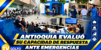 Antioquia evaluó su capacidad de respuesta ante emergencias con participación de los 125 municipios