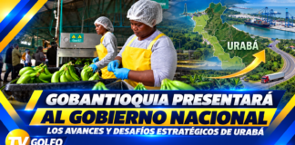 Gobierno de Antioquia presentará al Gobierno Nacional los avances y desafíos estratégicos de Urabá