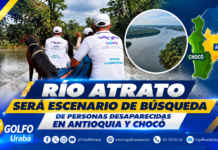 Río Atrato será escenario de búsqueda de personas desaparecidas en Antioquia y Chocó
