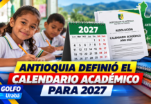 ANTIOQUIA DEFINIÓ EL CALENDARIO ACADÉMICO PARA 2027: CLASES COMENZARÁN EL 18 DE ENERO