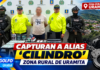 CAPTURAN A ALIAS ‘CILINDRO’, SEÑALADO COMO CABECILLA DEL CLAN DEL GOLFO EN ANTIOQUIA