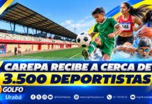 Carepa se convierte en epicentro del deporte escolar
