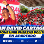 Se mueve el escenario político de Apartadó: Juan David Cartagena anuncia una apuesta por la unidad