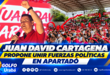 Se mueve el escenario político de Apartadó: Juan David Cartagena anuncia una apuesta por la unidad