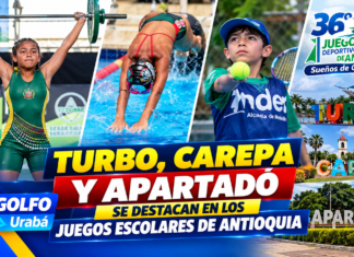 TURBO, CAREPA Y APARTADÓ SE DESTACAN EN LOS JUEGOS ESCOLARES DE ANTIOQUIA