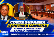 Corte Suprema confirma condena contra exmagistrado Camilo Tarquino y ordena su captura inmediata