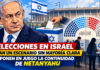 Elecciones en Israel dejan un escenario sin mayoría clara y ponen en juego la continuidad de Netanyahu